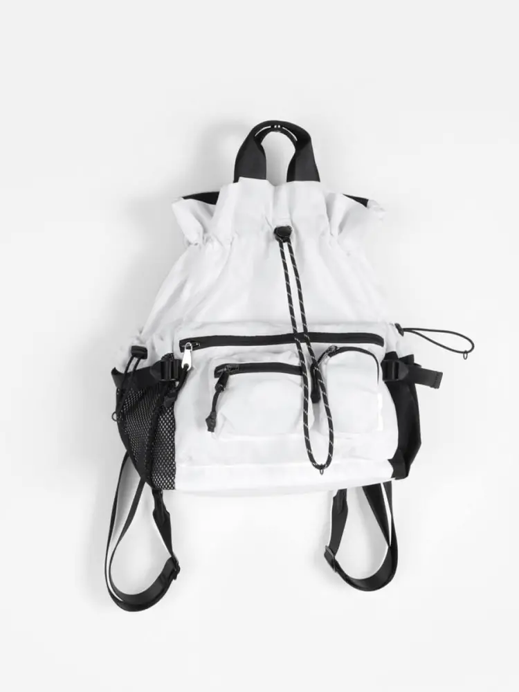 3WAYバッグパック(white/gray/black) - LASUD - LASUD｜YAMADAYA STORE