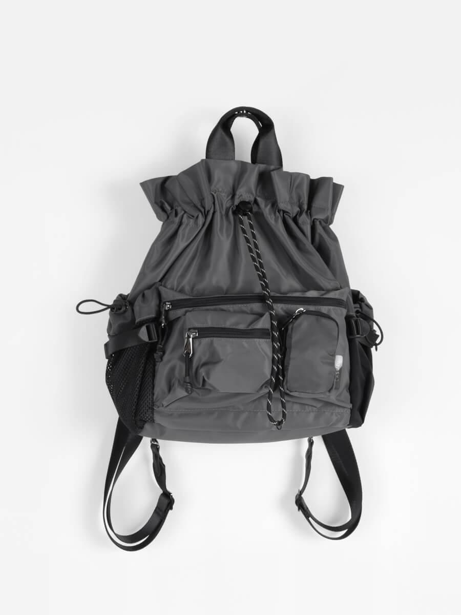 3WAYバッグパック(white/gray/black) - LASUD - LASUD｜YAMADAYA STORE