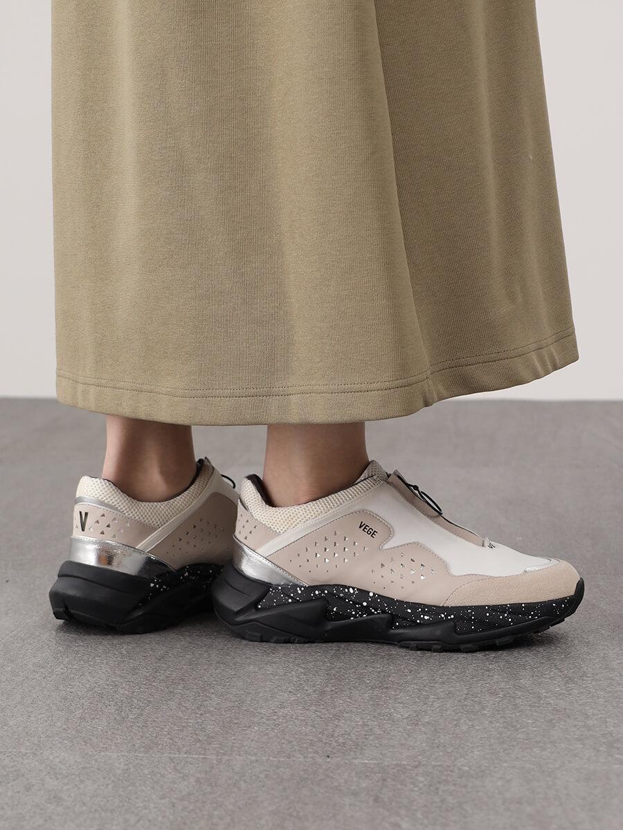 センタージップダッドスニーカー(white)