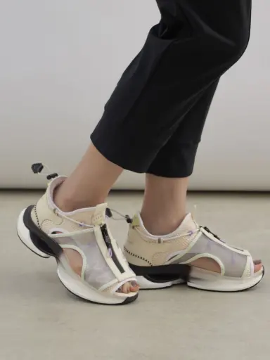 07■VEGE×LASUD スポーツサンダル(38)美品 VEGE×LASUDポイントカラースニーカーサンダル - VEGE×LASUD - LASUD