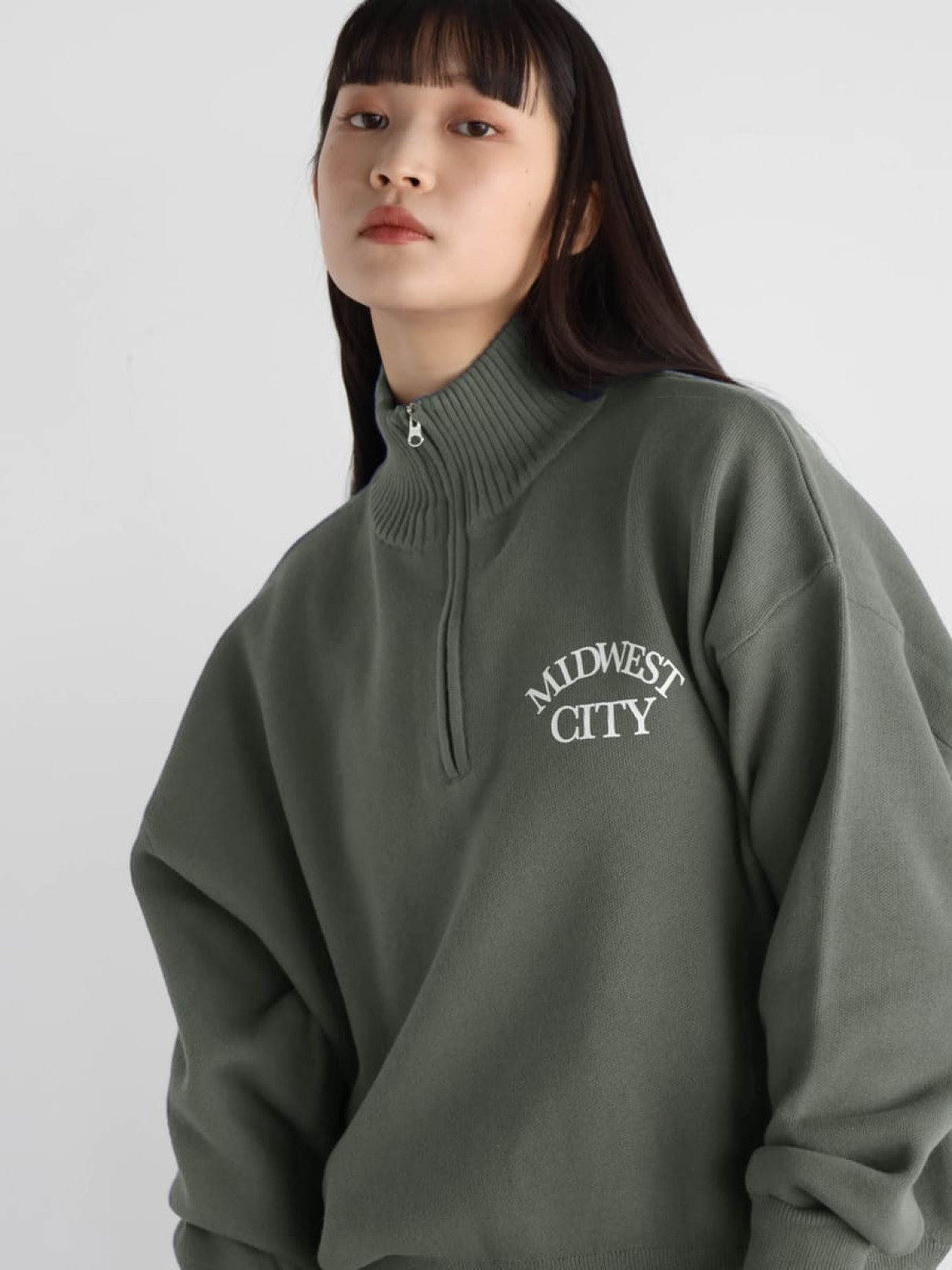 スウェットライクハーフジップニット - RADIATE - RADIATE｜YAMADAYA STORE