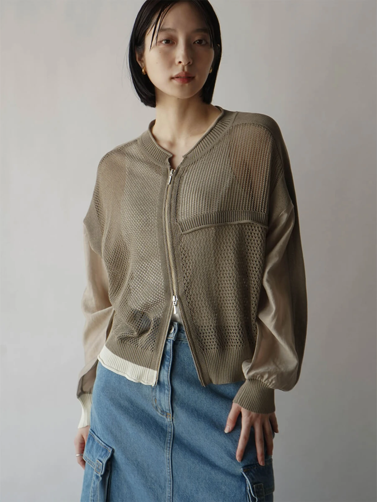 ❤︎新品❤︎ヤマダヤRADIATEシアーチュールブルゾン SHEER LIGHT OUTER - ｜YAMADAYA STORE