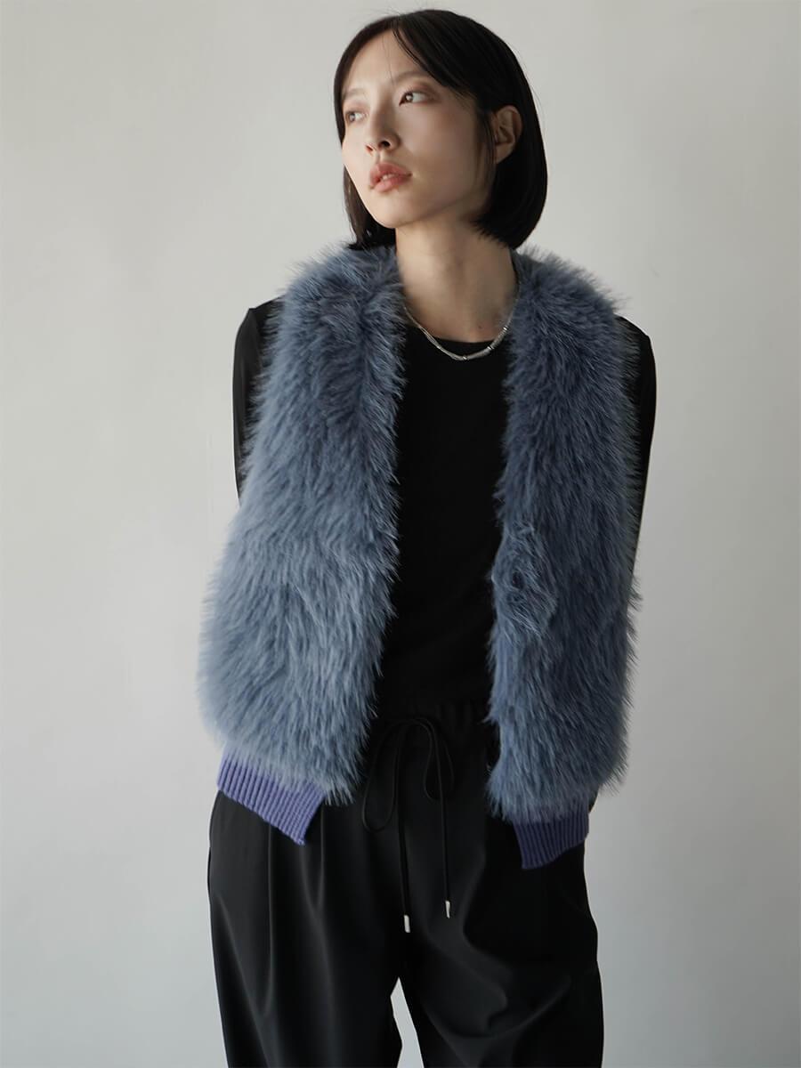 ヤマダヤ　フーデッド　ファーベスト　ラディエイト　チャコールグレー ラディエイト RADIATE フーデッドファーベスト - RADIATE