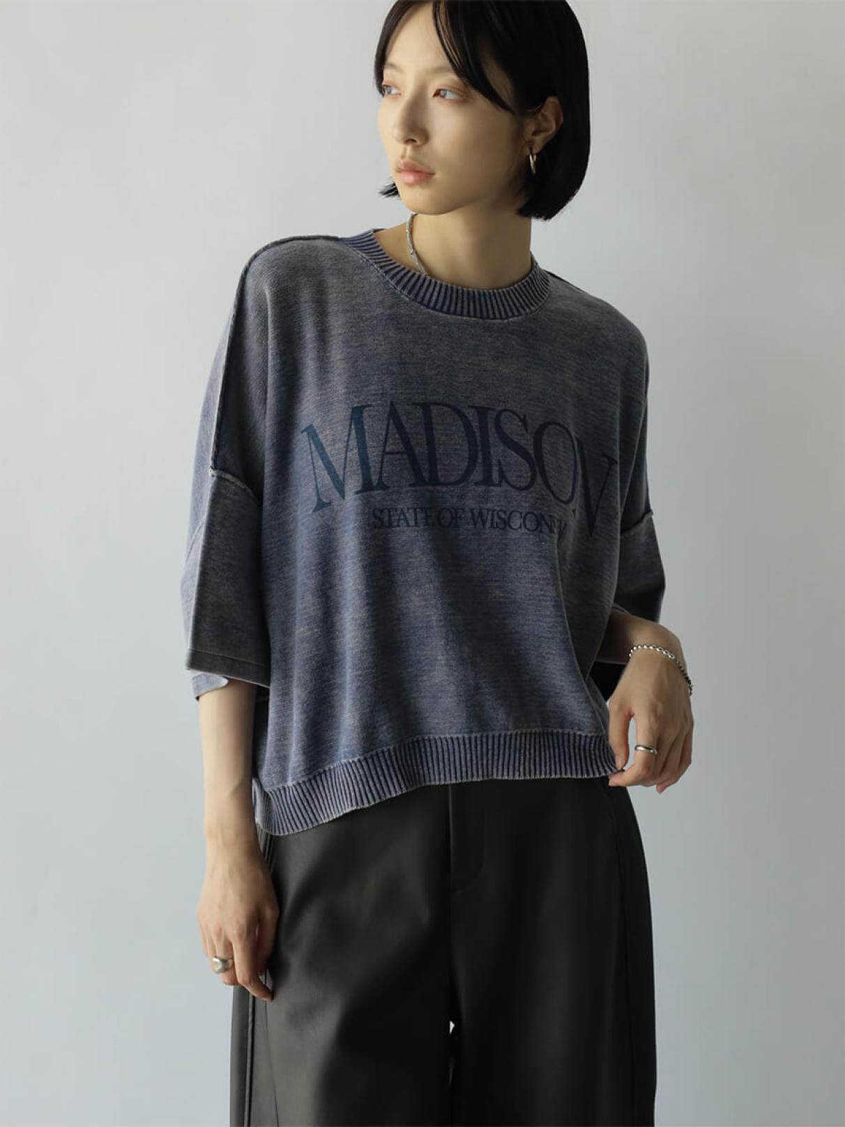 ヤマダヤ RADIATE チュールドッキングダメージニットベスト 新品 チュールドッキングダメージニットベスト（ベスト）｜VACANCY