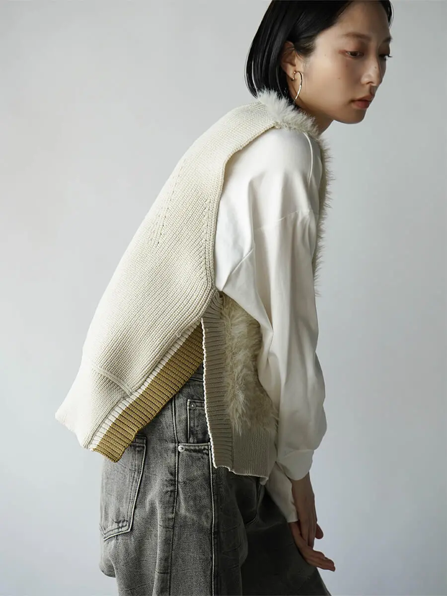 sueよっこいしょ★【新品】RADIATE キルティングニット　ヤマダヤ sueよっこいしょ☆【新品】RADIATE キルティングニット ヤマダヤ