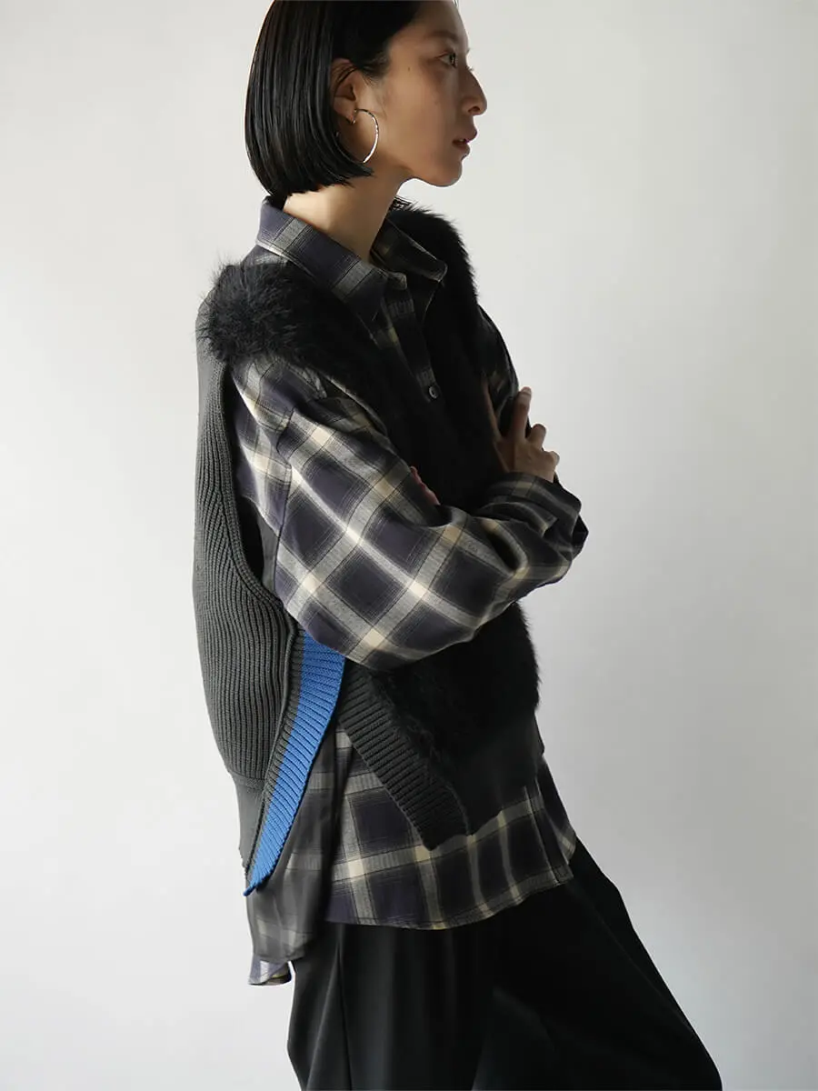 sueよっこいしょ★【新品】RADIATE キルティングニット　ヤマダヤ sueよっこいしょ☆【新品】RADIATE キルティングニット ヤマダヤ