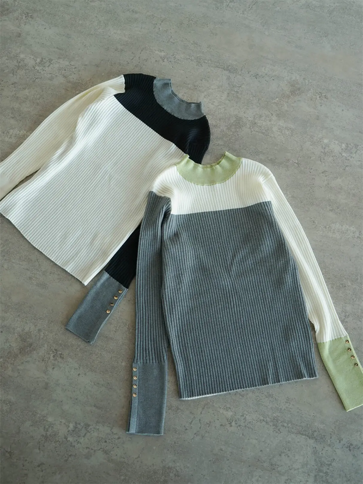 【NEW】ラディエイト（RADIATE）/カラーブロックリブニット カラーブロックリブニット - RADIATE - RADIATE｜YAMADAYA STORE