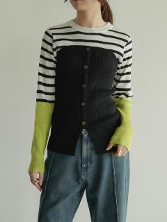 ブラック×ホワイト　161cm