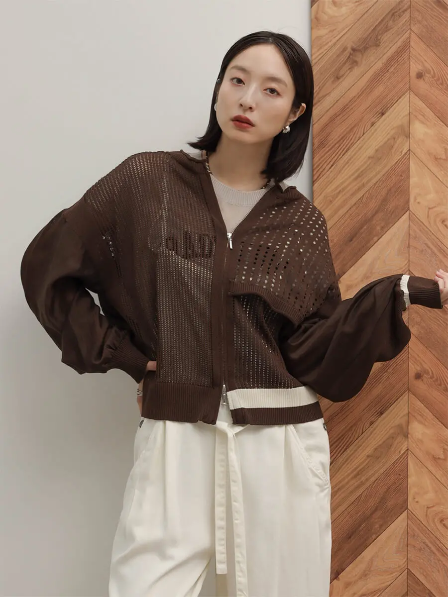 配色メッシュダブルジップブルゾン - RADIATE - RADIATE｜YAMADAYA STORE