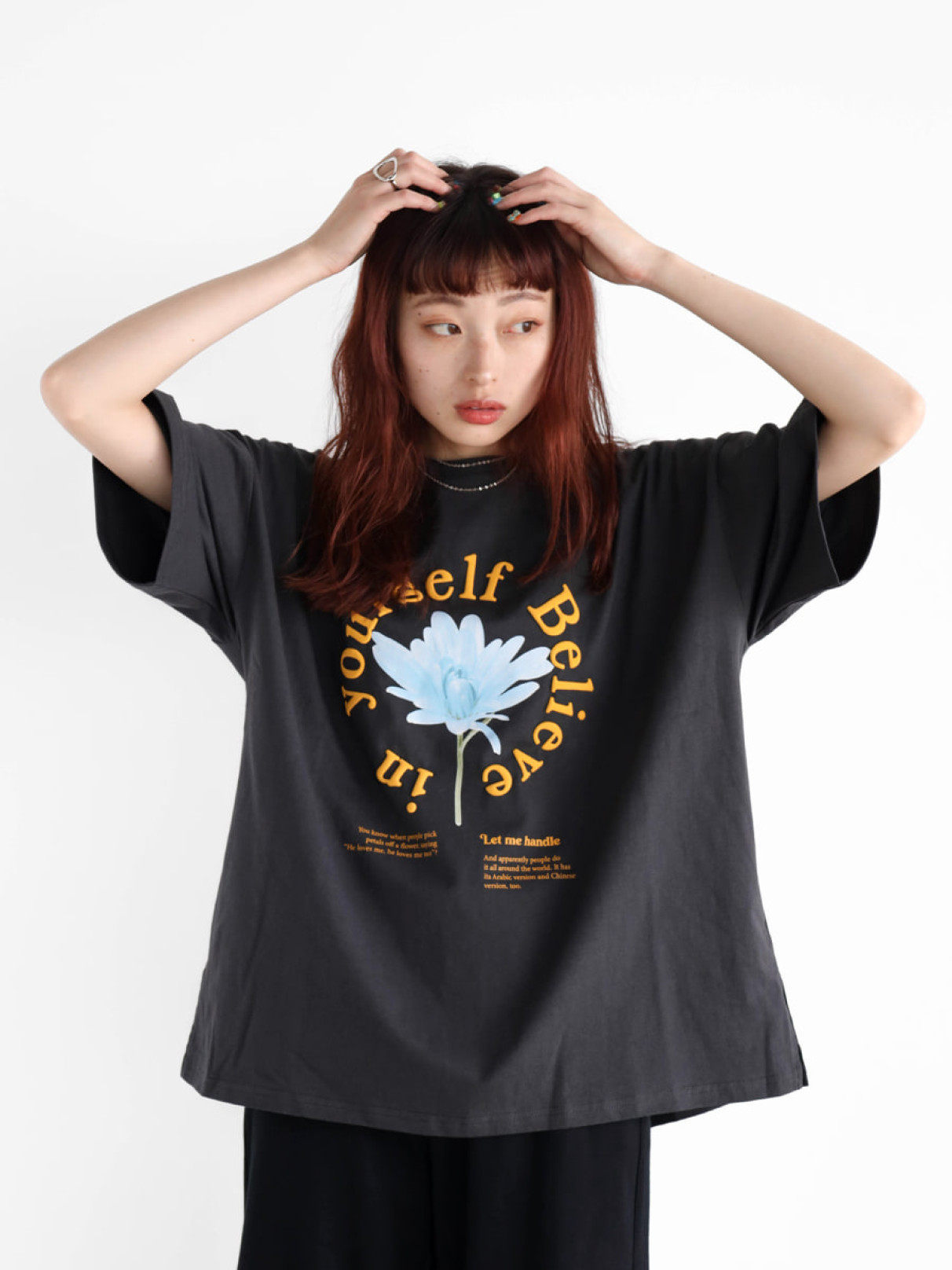Rady rady フラワーロゴTシャツ 新品 MR3918フラワーバックロゴTシャツ | ファッション通販＆メディア