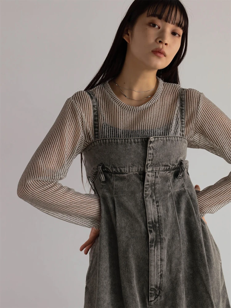 トップス iiy ストライプシアーニットトップス - RADIATE - RADIATE｜YAMADAYA STORE
