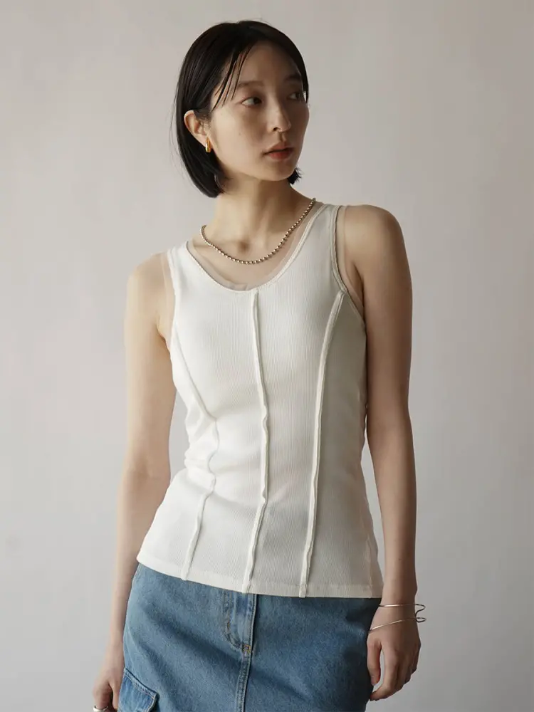 ☆ヤマダヤ☆RADIATE☆異素材ドッキングワンピース ヤマダヤ RADIATE