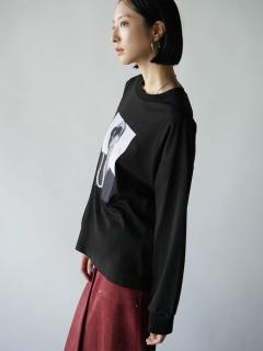 フォトプリントパールロングスリーブTシャツ - RADIATE - RADIATE