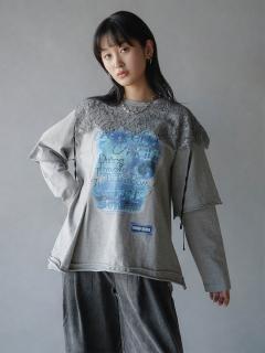 杢グレー　171cm