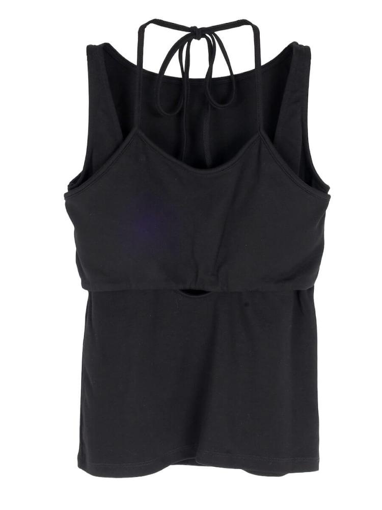 LAYERED DESIGN SLEEVELESS TOP - sahara - :ETHR OF｜YAMADAYA STORE