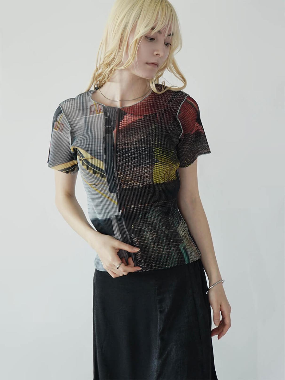 SHEER GRAPHIC TOP - kotohayokozawa - :ETHR OF｜YAMADAYA STORE