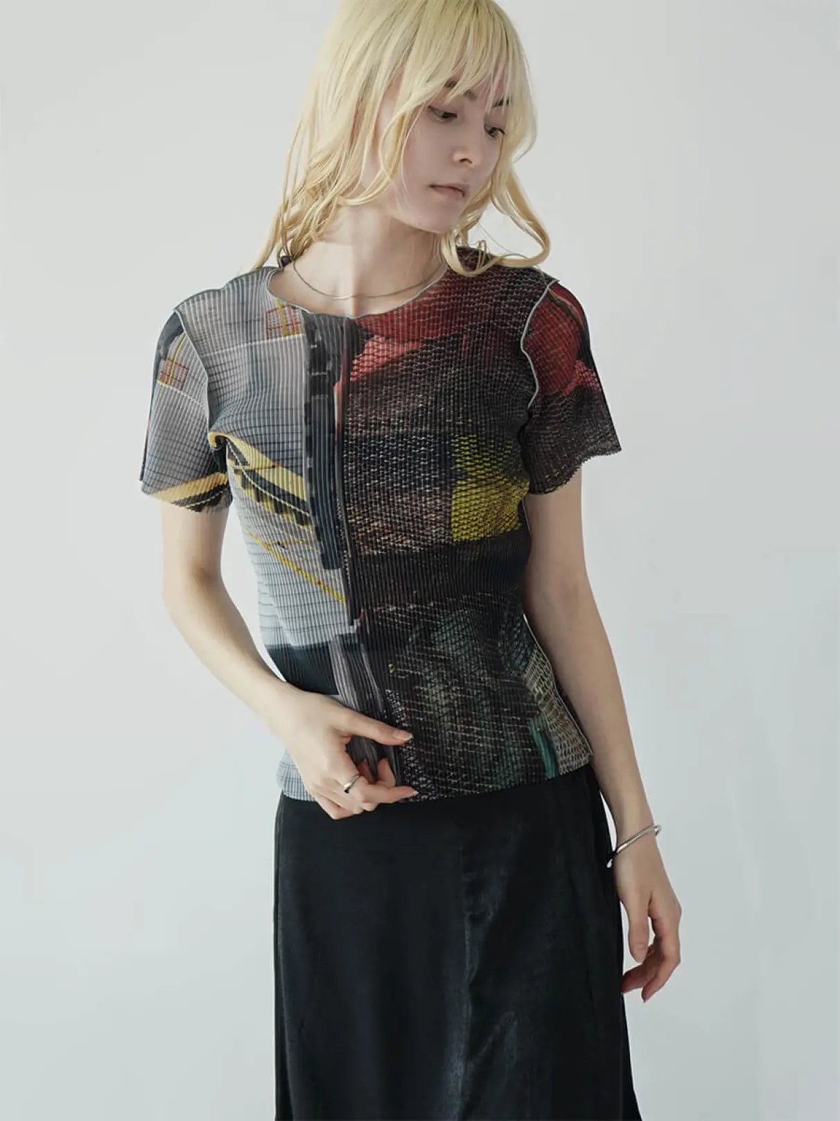 SHEER GRAPHIC TOP - kotohayokozawa - :ETHR OF｜YAMADAYA STORE