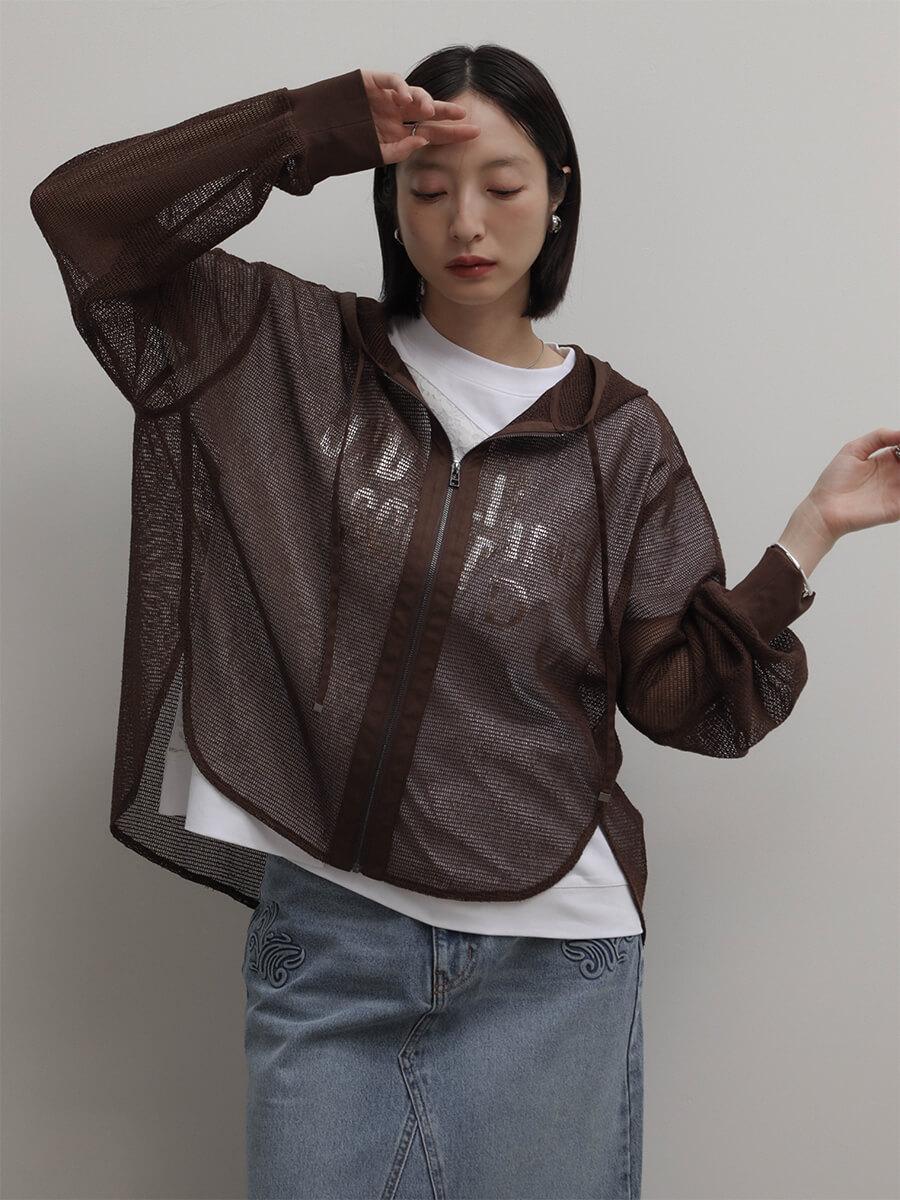 ヤマダヤ 定価18,700円RADIATE ラディエイト メッシュレイヤードジップ