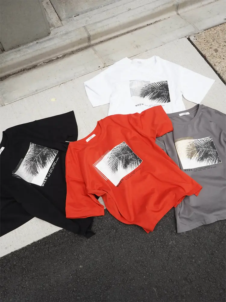 ボタニカルフォトプリントTシャツ - RADIATE - RADIATE｜YAMADAYA STORE