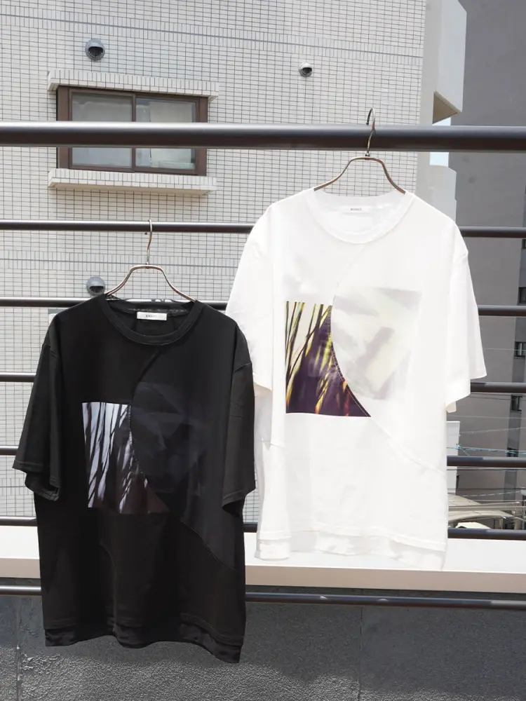 【美品】RADIATE ラディエイト　グラフィックレイヤード　ロンT ホワイト RADIATEのTシャツ/カットソーの商品一覧｜ファッション通販のYAMADAYA
