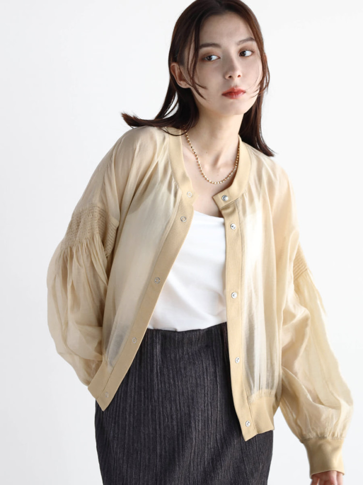 シアーシャーリングカーディガン - RADIATE - RADIATE｜YAMADAYA STORE