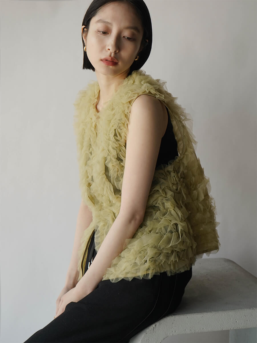 チュールベスト（red,yellow） - RADIATE - RADIATE｜YAMADAYA STORE