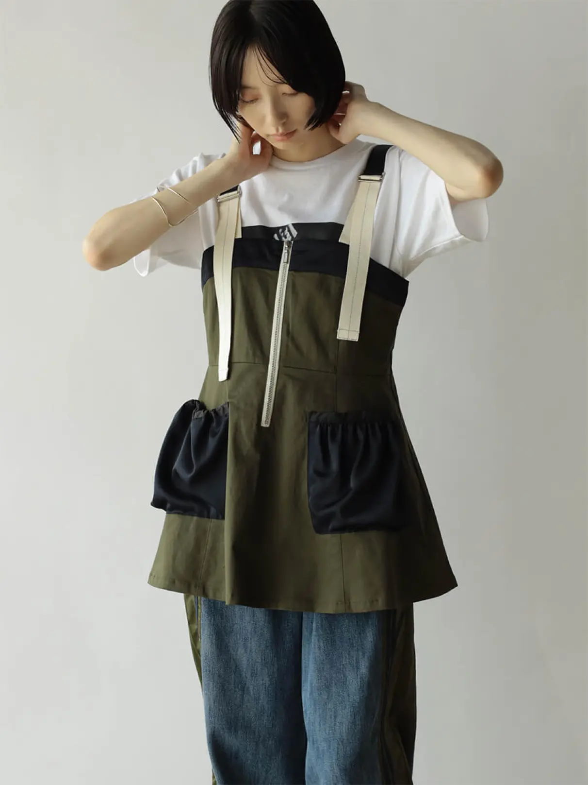 【専用】ヤマダヤ エイミーロウ ミリタリーデザインビスチェ カーキ 新品 ミリタリーデザインビスチェ - Eimee Law - RADIATE｜YAMADAYA STORE