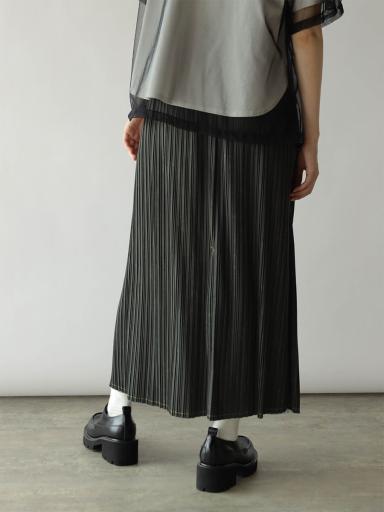 【美品❗️】ヤマダヤ／RADIATE ブラックロングスカート ウエストリボン 美品❗️】ヤマダヤ／RADIATE ブラックロングスカート ウエスト