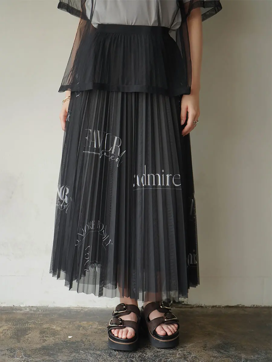 RADIATE ニュアンスカラーチュールスカート RADIATEのスカートの商品一覧｜ファッション通販のYAMADAYA STORE