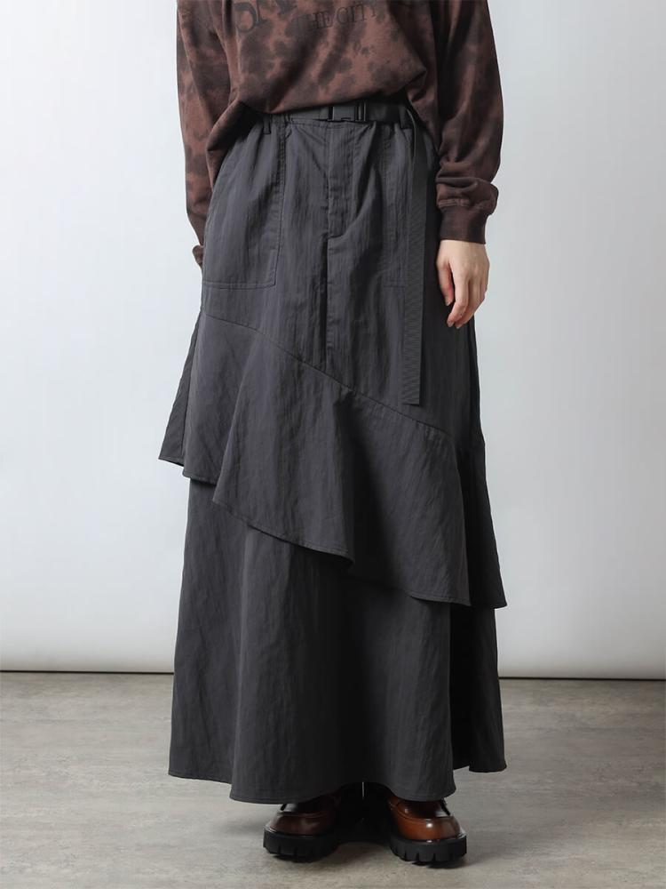 ティアードナイロンフレアスカート - RADIATE - RADIATE｜YAMADAYA STORE