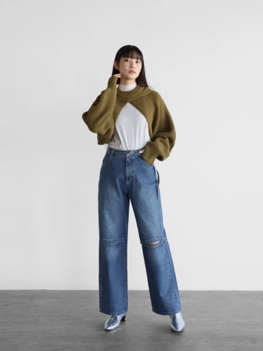 【RADIATE】デニムドッキングフーディ【ヤマダヤ】最終価格 新品未使用】ヤマダヤスコットクラブ系列RADIATE デニム