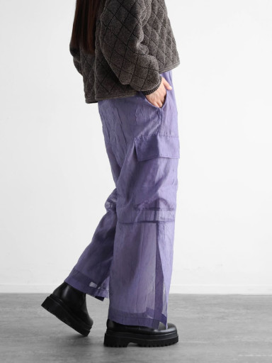 vent d'ouest コットンリネン ライトデニムワッシャーパンツ 38 vent d'ouest コットンリネン ライトデニムワッシャーパンツ 38