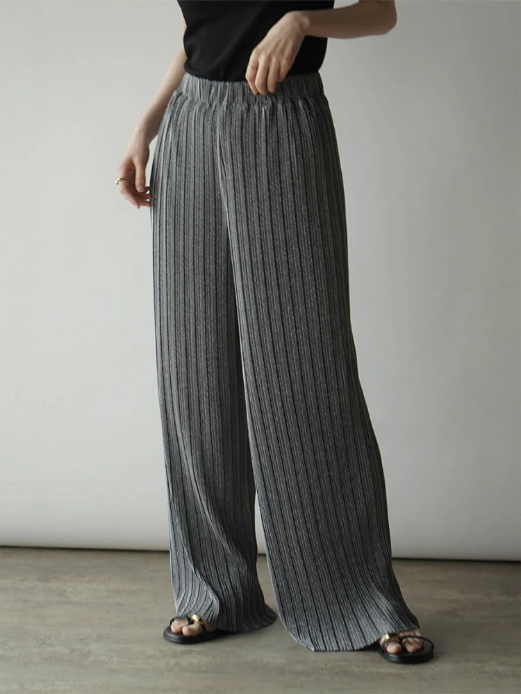 ラメプリーツワイドパンツ - RADIATE - RADIATE｜YAMADAYA STORE