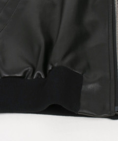 バックジップフェイクレザーブルゾン - RADIATE|YAMADAYA onlinestore