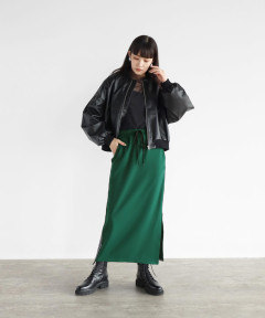 バックジップフェイクレザーブルゾン - RADIATE|YAMADAYA onlinestore