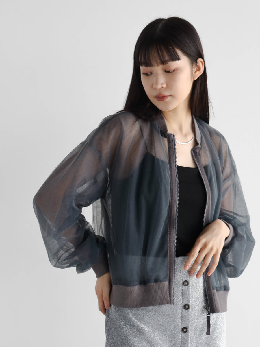 チュールライトアウター YAMADAYA STORE チュールライトアウター YAMADAYA STORE