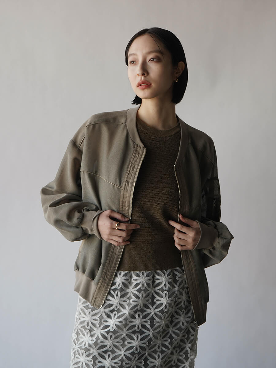 今期　新品　未使用　RADIATE シアーMA-1ブルゾン　ジャケット　アウター シアーMA-1ブルゾン - RADIATE - RADIATE｜YAMADAYA STORE