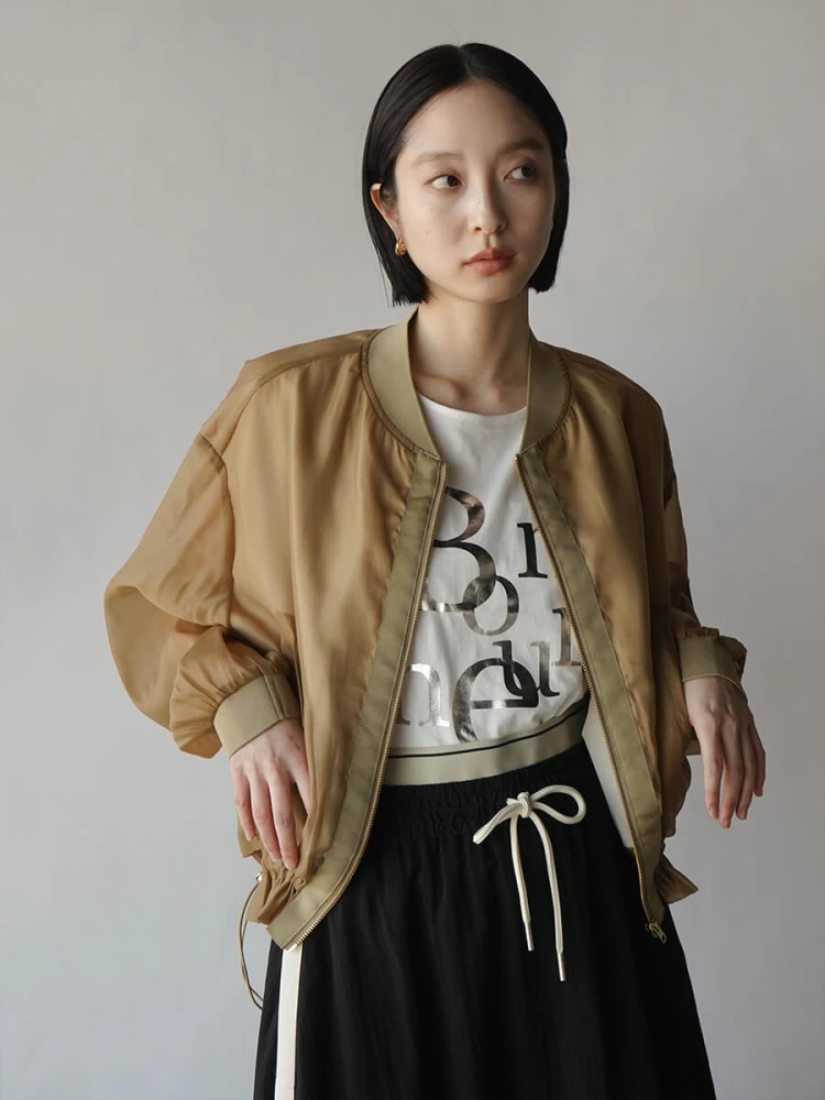 新品未使用‼️ヤマダヤ【RADIATE袖シアーMA-1ブルゾン】定価19000円 シアーMA-1ブルゾン - RADIATE - RADIATE｜YAMADAYA STORE
