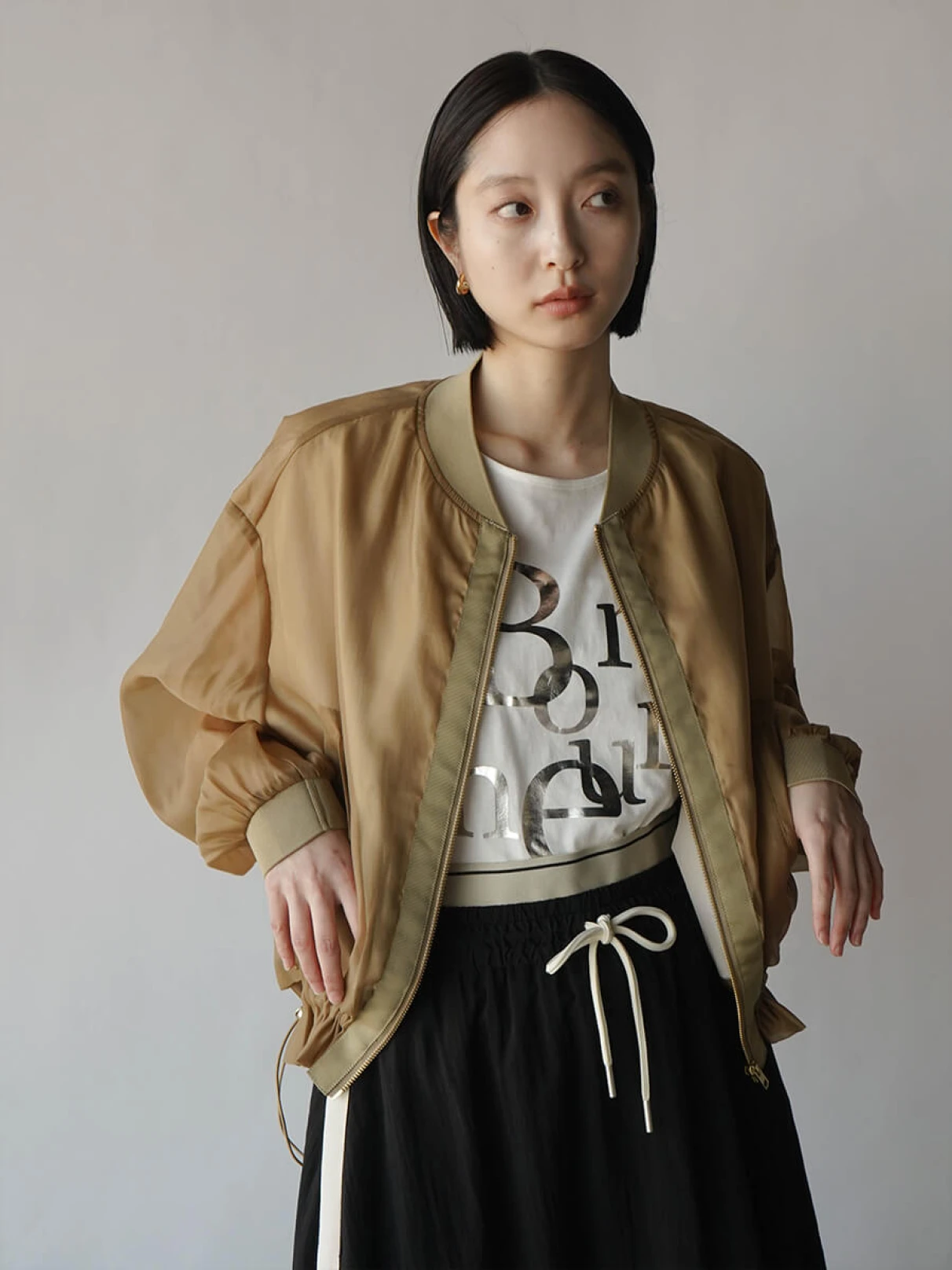 新品未使用‼️ヤマダヤ【RADIATE袖シアーMA-1ブルゾン】定価19000円 シアーMA-1ブルゾン - RADIATE - RADIATE｜YAMADAYA STORE