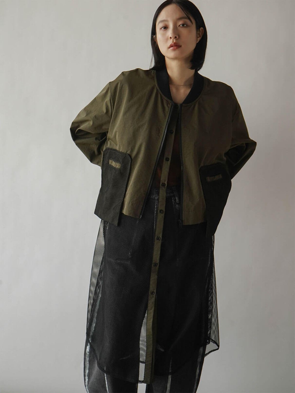 メッシュレイヤードジップブルゾン - RADIATE - RADIATE｜YAMADAYA STORE