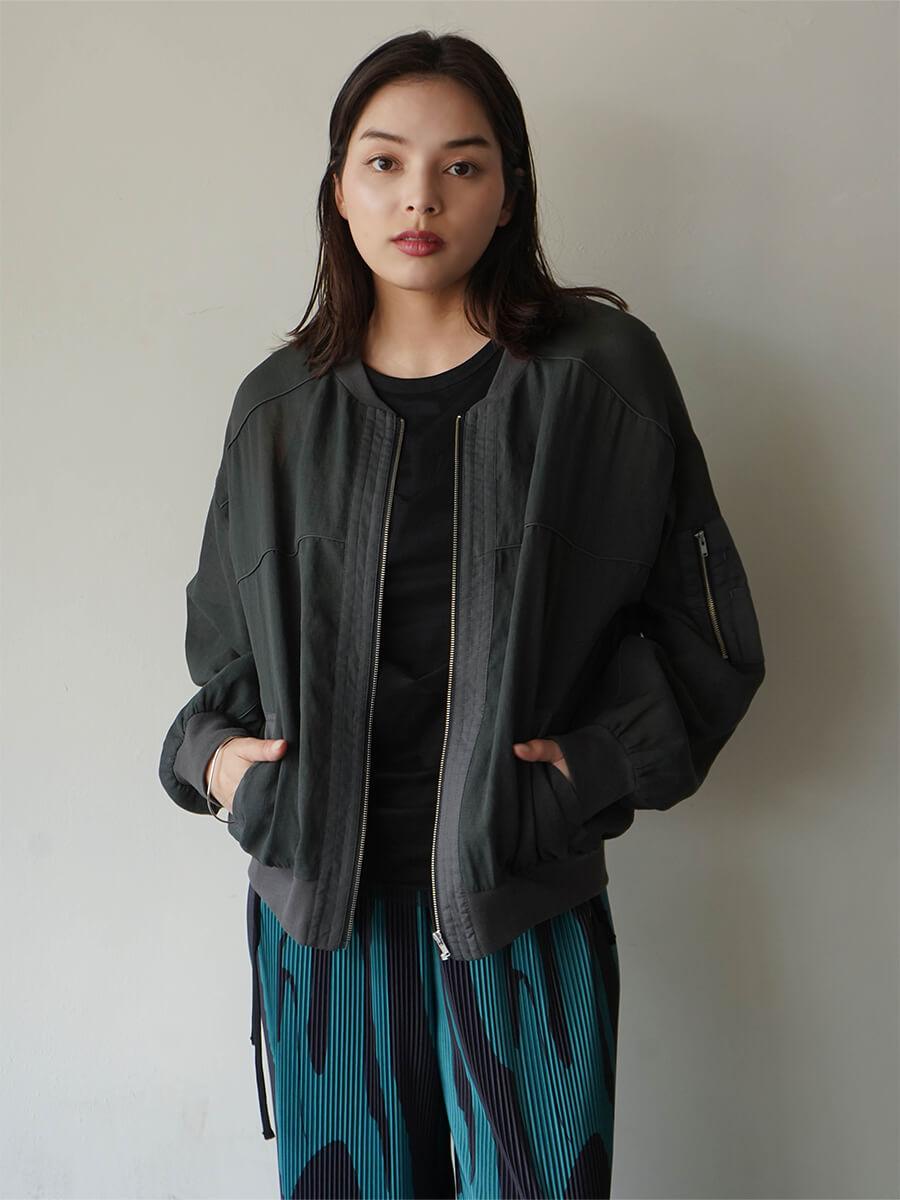 新品未使用‼️ヤマダヤ【RADIATE袖シアーMA-1ブルゾン】定価19000円 シアーMA-1ブルゾン - RADIATE - RADIATE｜YAMADAYA STORE