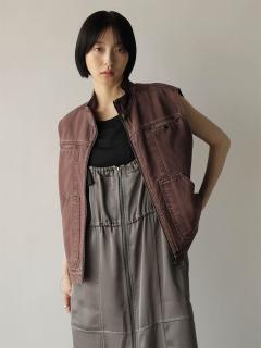 定価15000円新品　ヤマダヤ　ラディエイト　RADIATE シャツベスト　ジレ ラディエイト RADIATE サイドドロストシアージレ （ブラック