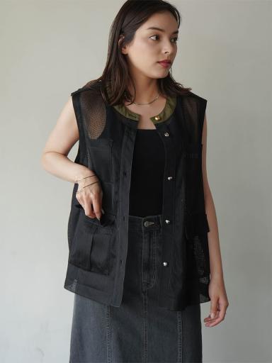 ロゴテープ配色メッシュベスト - RADIATE - RADIATE｜YAMADAYA STORE