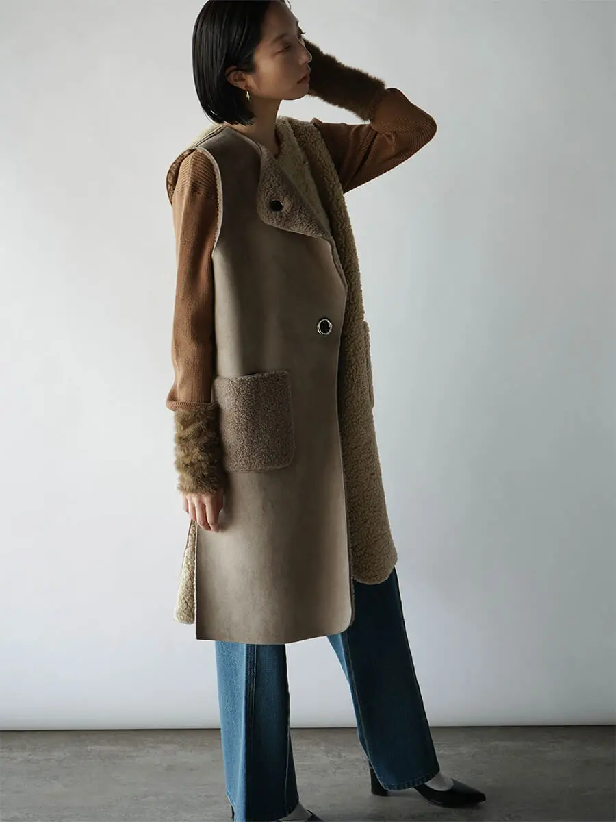 【新品タグ付】ヤマダヤ ラディエイト パデットロングベスト ダウンベスト RADIATEのベスト/ジレの商品一覧｜ファッション通販のYAMADAYA STORE