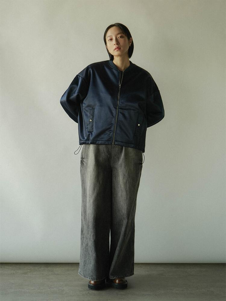 サテンライクブルゾン - RADIATE - RADIATE｜YAMADAYA STORE