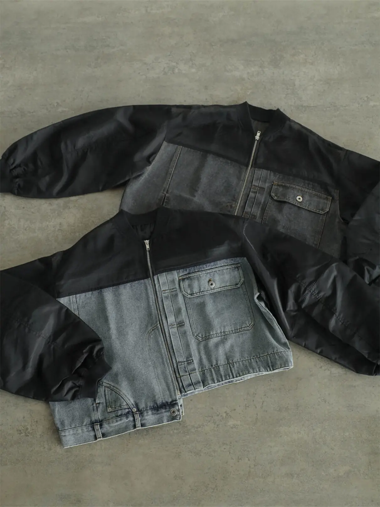 デニム×シアーデザインブルゾン - RADIATE - RADIATE｜YAMADAYA STORE