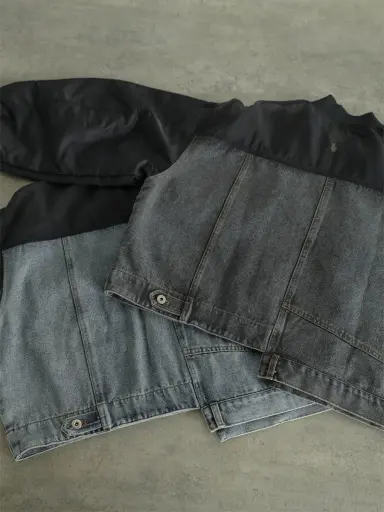 【新品未使用タグ付】RADIATE デニムジャケット・MA1 ナイロン袖 RADIATEのデニムジャケットの商品一覧｜ファッション通販のYAMADAYA STORE