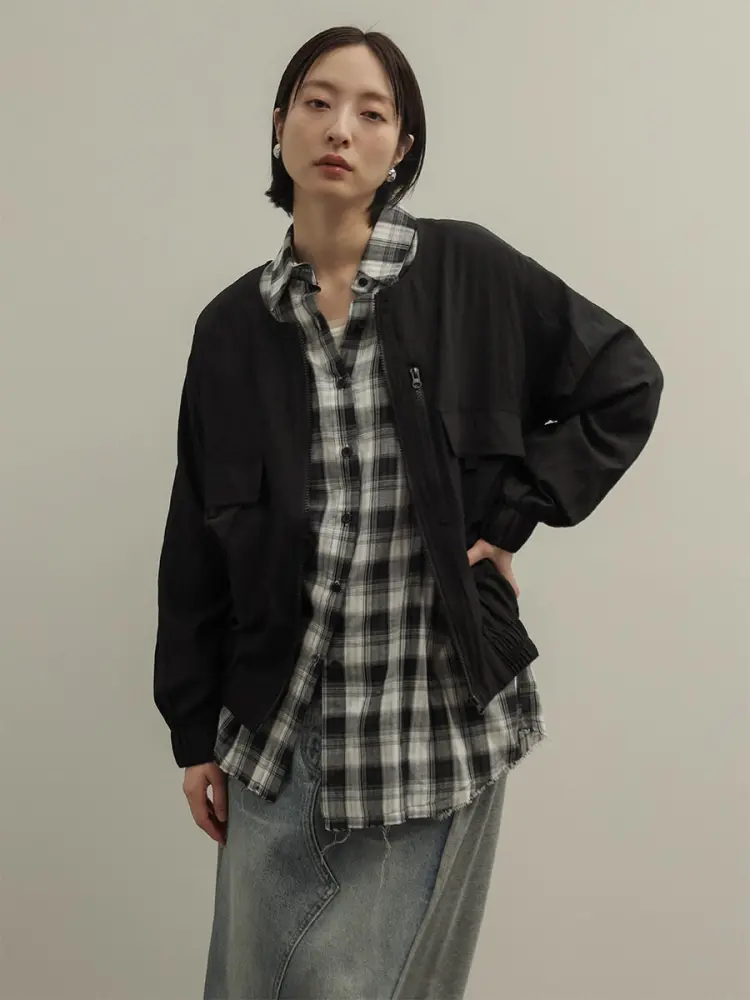 ノーカラーライトブルゾン - RADIATE - RADIATE｜YAMADAYA STORE