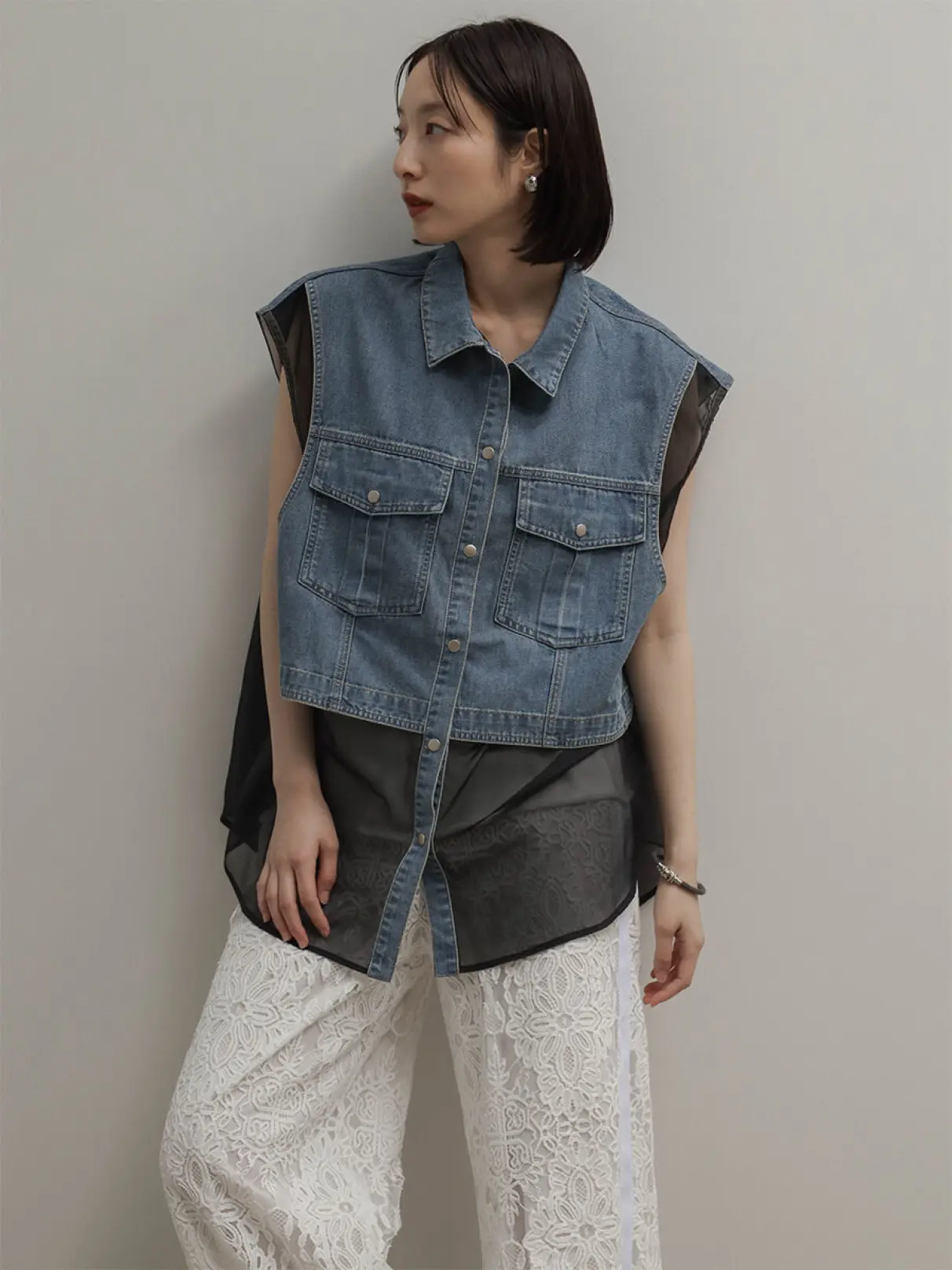 新品　RADIATE ツイードドッキングデニムベスト シアードッキングデニムベスト - RADIATE - RADIATE｜YAMADAYA STORE