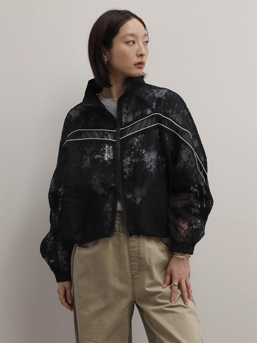新品 2.4万 ラディエイト レース ブルゾン アウター ヤマダヤ RADIATEのジャケット/アウターの商品一覧｜ファッション通販のYAMADAYA